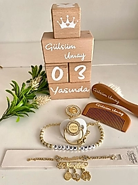 Emzik Seti, Bebek Emzik Anı Küpleri ve Tarak Seti